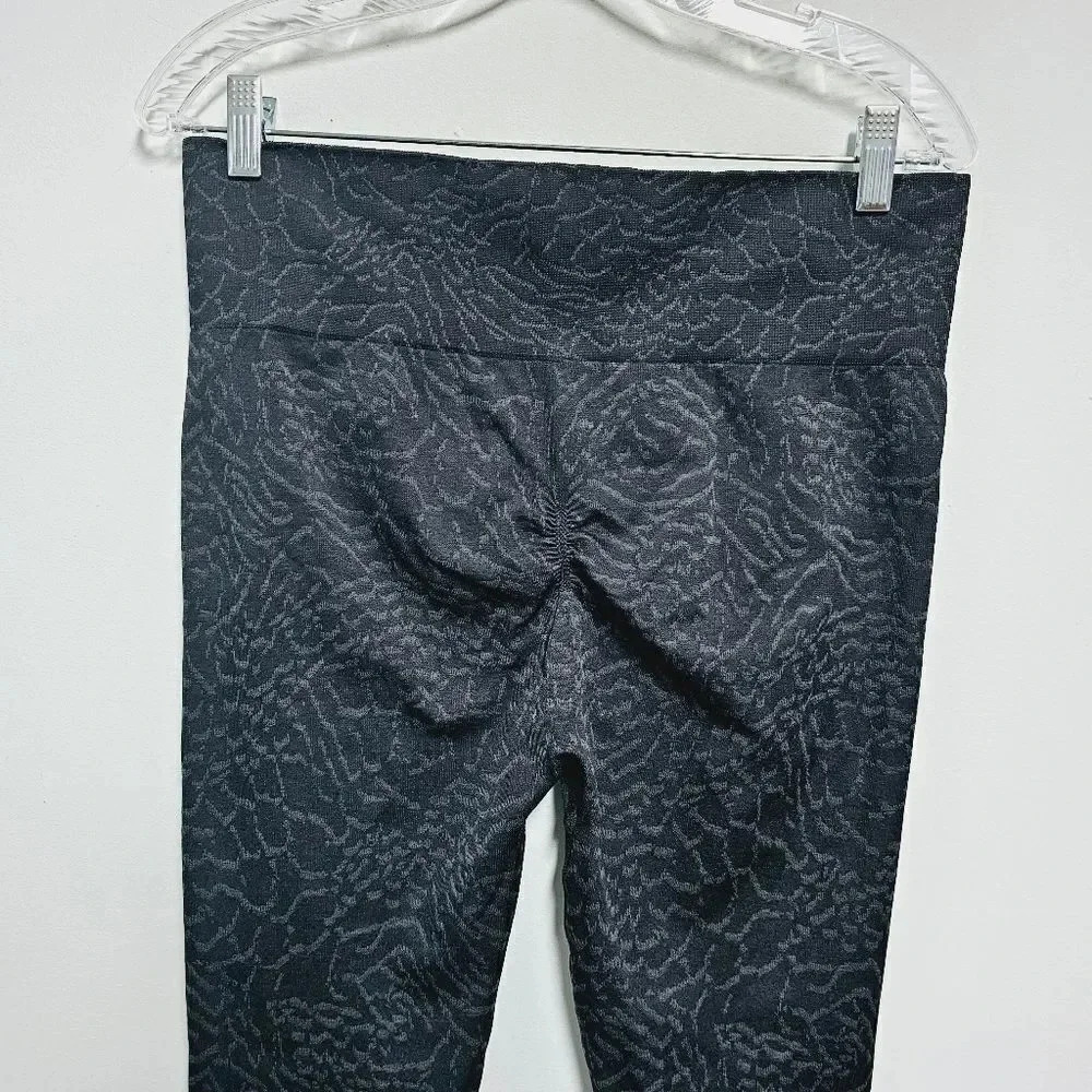 Gymshark grey print seamless leggings L - Picture 2 of 9